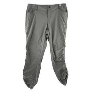 Kuhl Pants Trekr Legendary Womens 16 Reg Nylon Cinch Outdoor Hiking Gorpcore